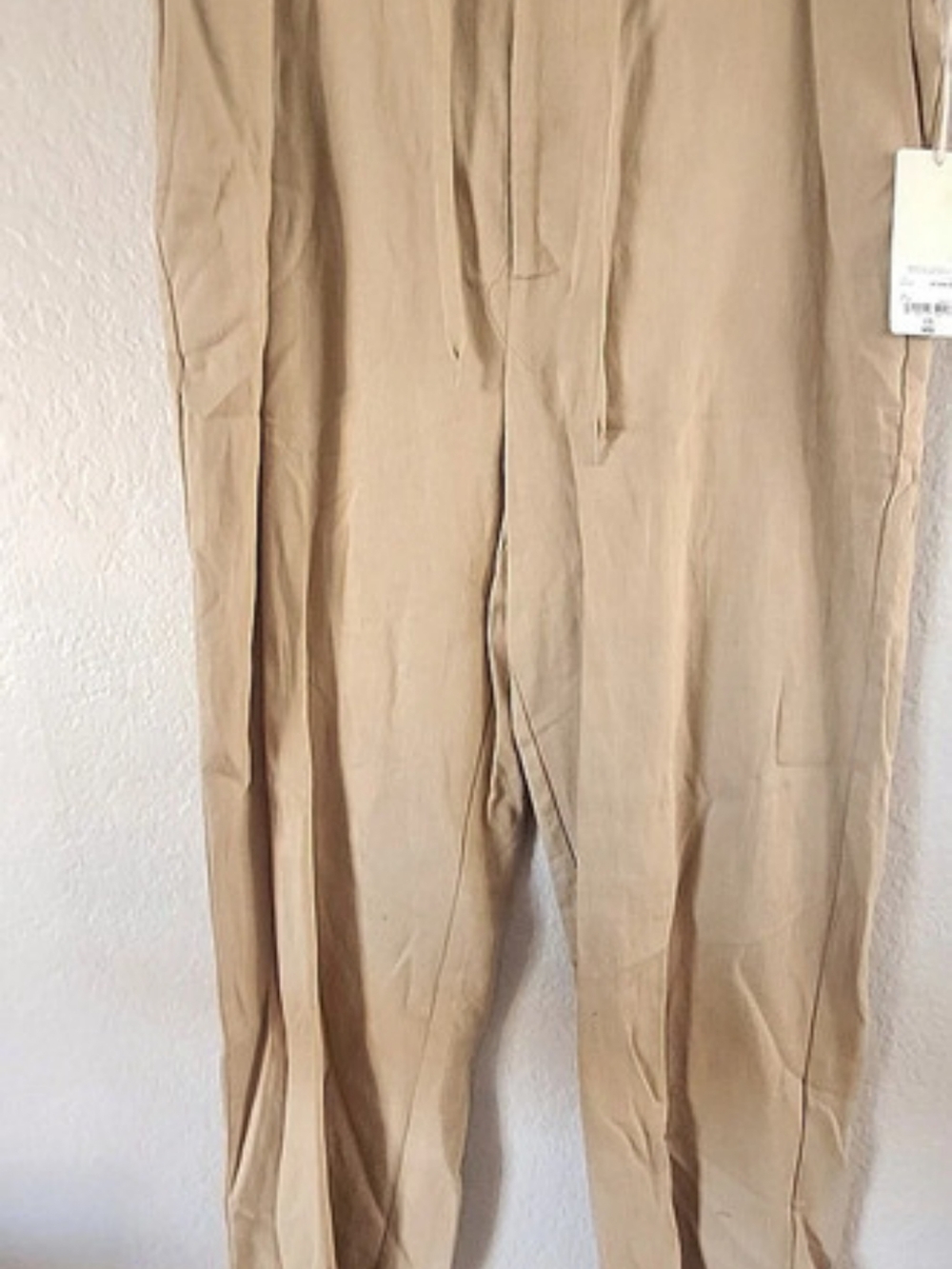 Walker Hayes Straight Leg Pants in Beige Large NWT